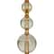 CosmoLiving by Cosmopolitan Gold Crystal Orbs Style Base Table Lamp with Drum Shade 15" x 15" x 27"